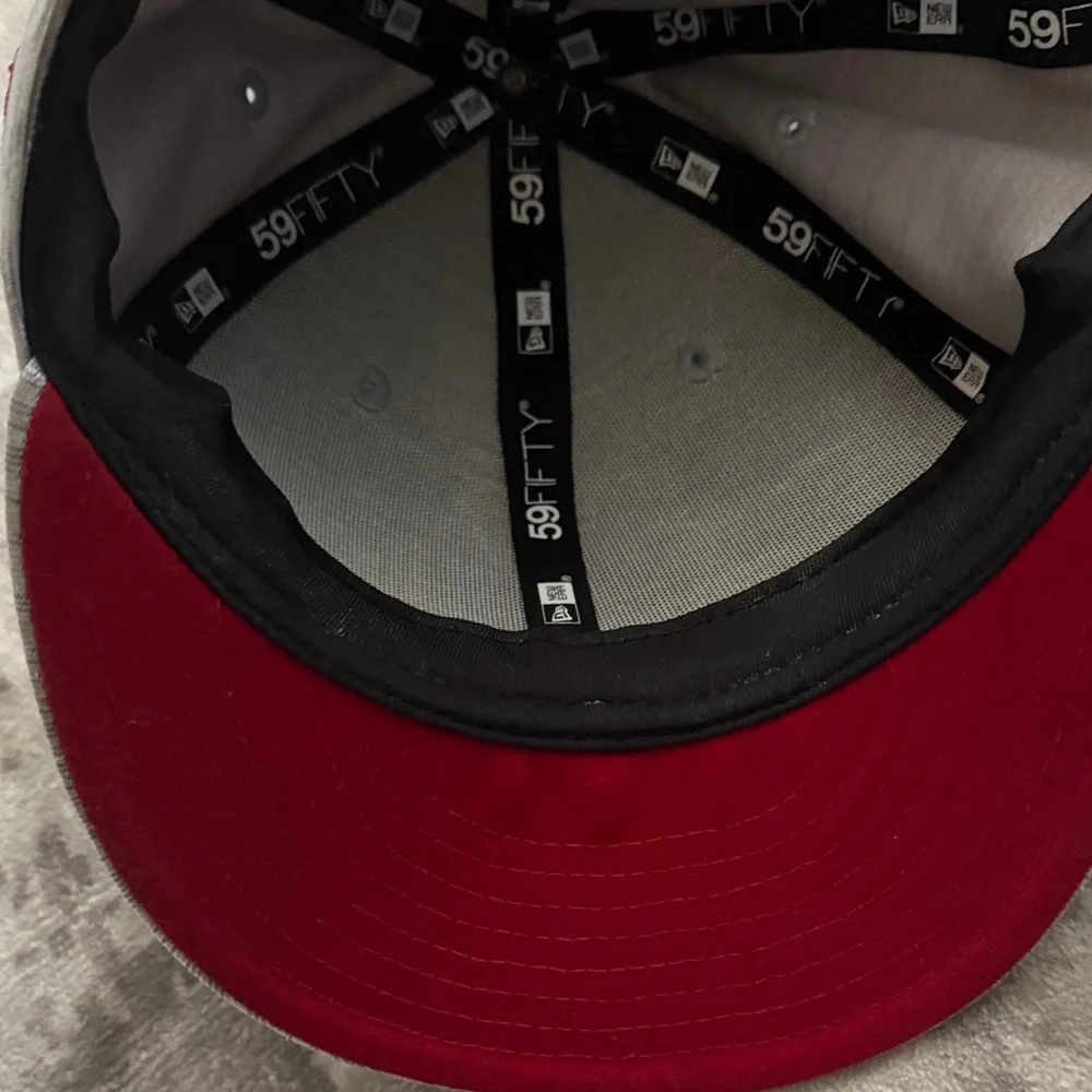 New Era San Francisco 49ers Gray Snapback Hat NFL Adjustable Cap OS